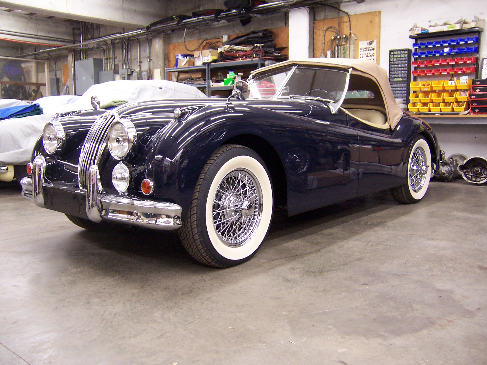 1956 Jaguar XK140 MC Roadster « Britsport of Seattle